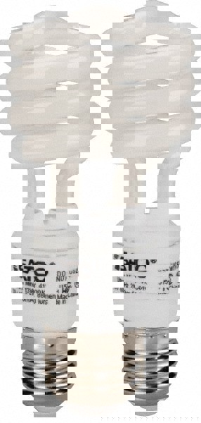 Fluorescent Residential & Office Lamp: 13 Watts, T2, Medium Screw Base